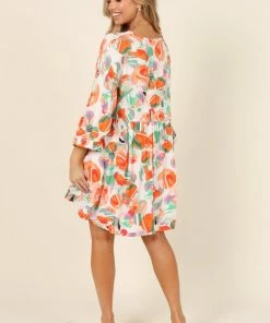 PUP56 Dresses Tarron Dress - Orange