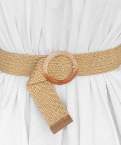 PUP38 Cleo Belt - Natural ACCESSORIES