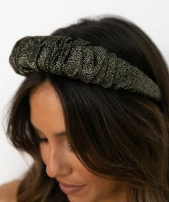 PUP38 ACCESSORIES Cora Headband - Black