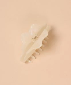 PUP38 Dariah Hairclip - Pearl White ACCESSORIES