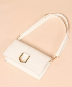 PUP38 Erika Shoulder Bag - White For The Bride