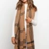 PUP35 ACCESSORIES Garter Scarf - Camel