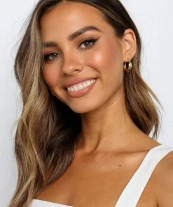 PUP38 Date Night Lafari Earrings - Gold