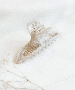 PUP38 Linnea Hairclip - Pearl Beige Neutral Wardrobe Staples