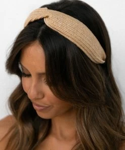 PUP38 Lydia Headband - Tan Neutral Wardrobe Staples