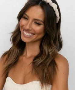 PUP38 Date Night Miles Headband - Cream
