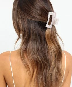 PUP38 Piper Hairclip - White For The Bride