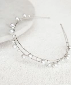 PUP38 Poppy Headband - Pearl