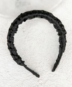 PUP38 Sienna Headband - Black Neutral Wardrobe Staples