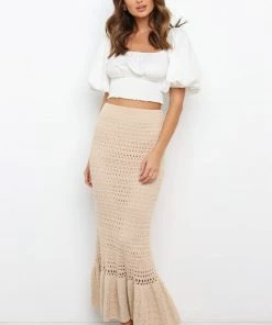 PUP51 Clothing Alannah Skirt - Beige