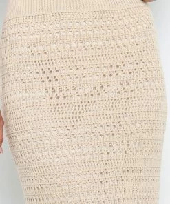 PUP51 Clothing Alannah Skirt - Beige