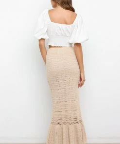 PUP51 Clothing Alannah Skirt - Beige