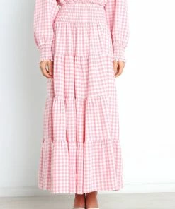 PUP52 Aldgate Skirt - Pink Clothing