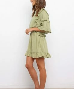 PUP9 Alessia Skirt - Green Clothing