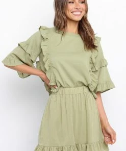 PUP9 Alessia Skirt - Green Clothing