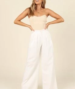 PUP42 Alexa Pant - White For The Bride