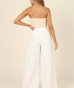 PUP42 Alexa Pant - White For The Bride