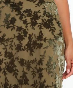 PUP14 Alexandra Skirt - Olive Clothing