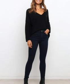 PUP54 Clothing Aliza Jeans - Dark Blue Wash