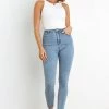 PUP3 Alyssa Jeans - Mid Blue Wash