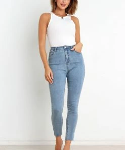 PUP3 Alyssa Jeans - Mid Blue Wash