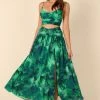 PUP26 Angel Maxi Skirt - Green Clothing