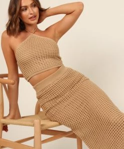 PUP14 Annabelle Skirt - Tan