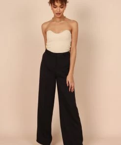 PUP42 Axel Suit Pant - Black Clothing