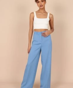 PUP42 Axel Suit Pant - Blue Clothing