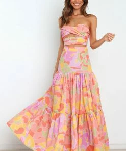 PUP26 Wedding Guest Ayla Skirt - Sage Multi