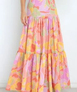 PUP26 Wedding Guest Ayla Skirt - Sage Multi