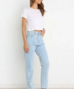 PUP16 Birdy Jeans - Light Wash Clothing