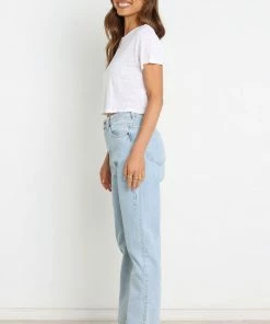 PUP16 Birdy Jeans - Light Wash Clothing