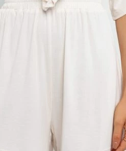 PUP9 Clothing Boa Shorts - Cream