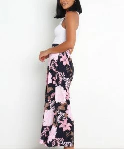 PUP49 Clothing Bonney Pants - Navy Floral