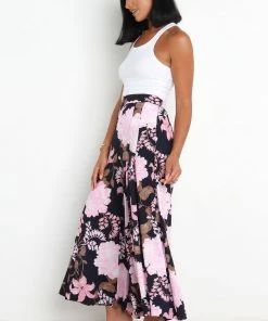 PUP49 Clothing Bonney Pants - Navy Floral