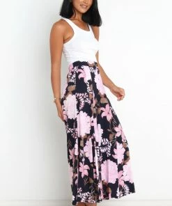 PUP49 Clothing Bonney Pants - Navy Floral