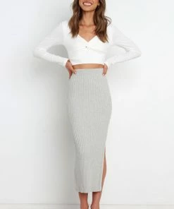 PUP14 Clothing Bowen Skirt - Grey