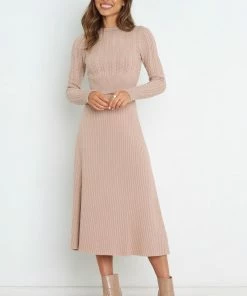 PUP44 Bree Skirt - Beige Clothing