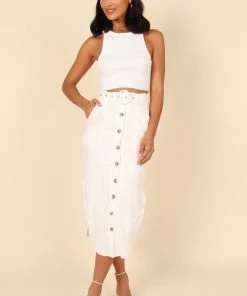 PUP8 For The Bride Cameron Skirt - White