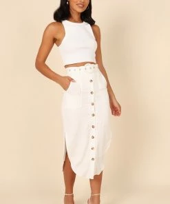 PUP8 For The Bride Cameron Skirt - White