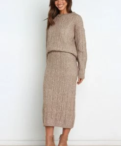 PUP4 Chelsea Skirt - Mocha Clothing