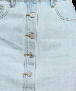 PUP14 Clothing Cimmy Skirt - Light Wash