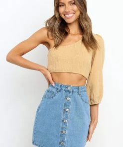 PUP14 Cimmy Skirt - Mid Wash