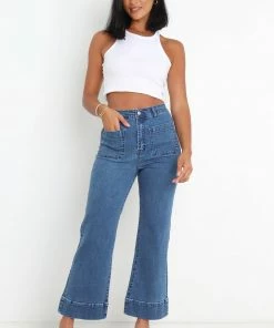 PUP3 Clothing Cindy Jeans - Dark Blue Wash