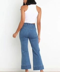 PUP3 Clothing Cindy Jeans - Dark Blue Wash