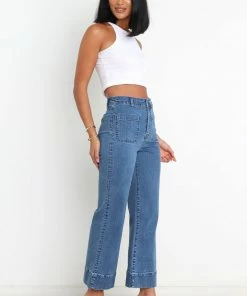 PUP3 Clothing Cindy Jeans - Dark Blue Wash