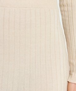 PUP4 Dakota Skirt - Beige Clothing