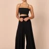 PUP49 Clothing Deanna Wide Leg Pants - Black