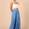 PUP49 Deanna Wide Leg Pants - Blue